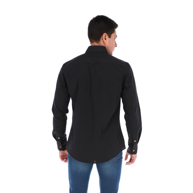Camisa Manga Larga Hombre | CBASIC-07