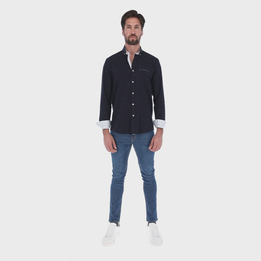 Camisa Manga Larga Hombre | E-1903