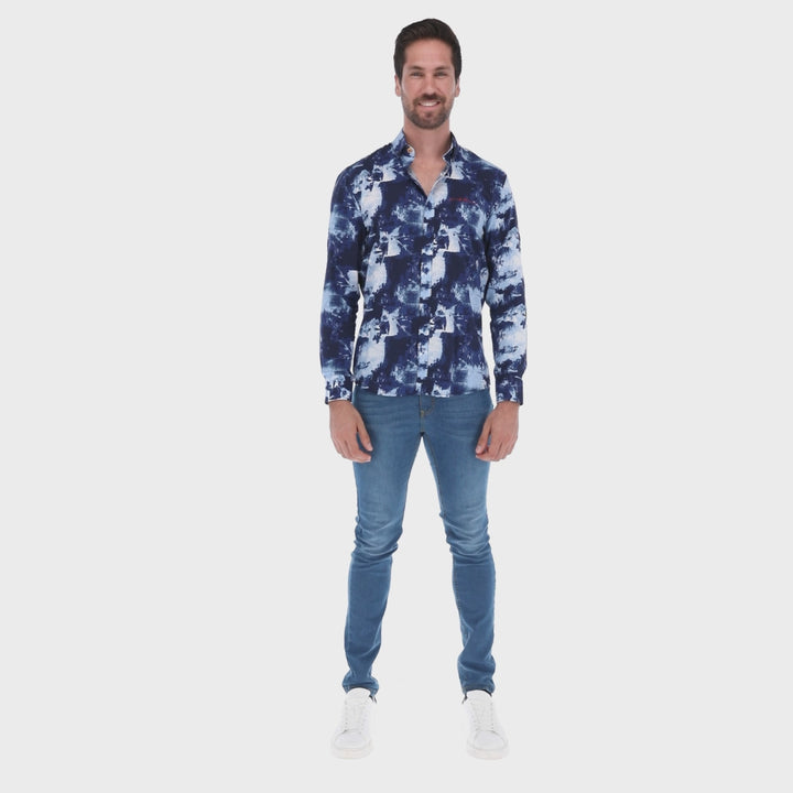 Camisa Manga Larga Hombre | C-1947