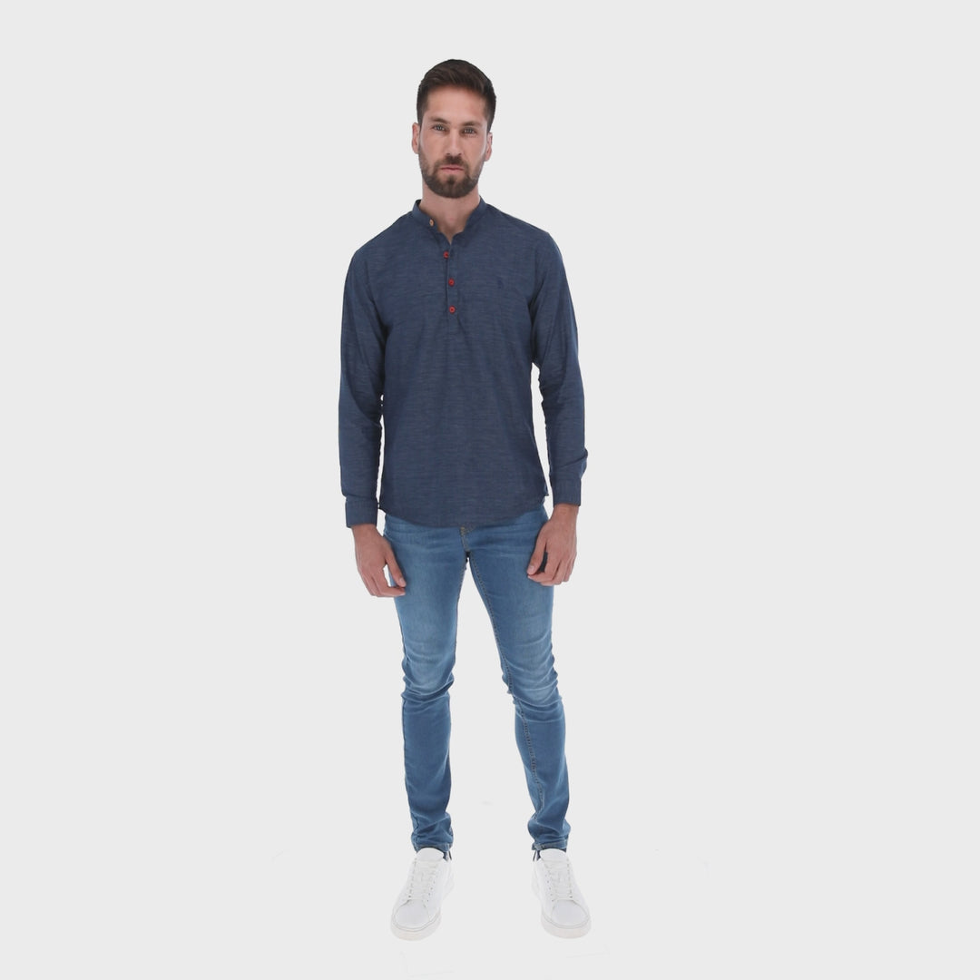 Camisa Manga Larga Hombre | E-1899