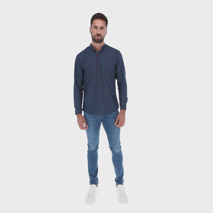 Camisa Manga Larga Hombre | E-1899