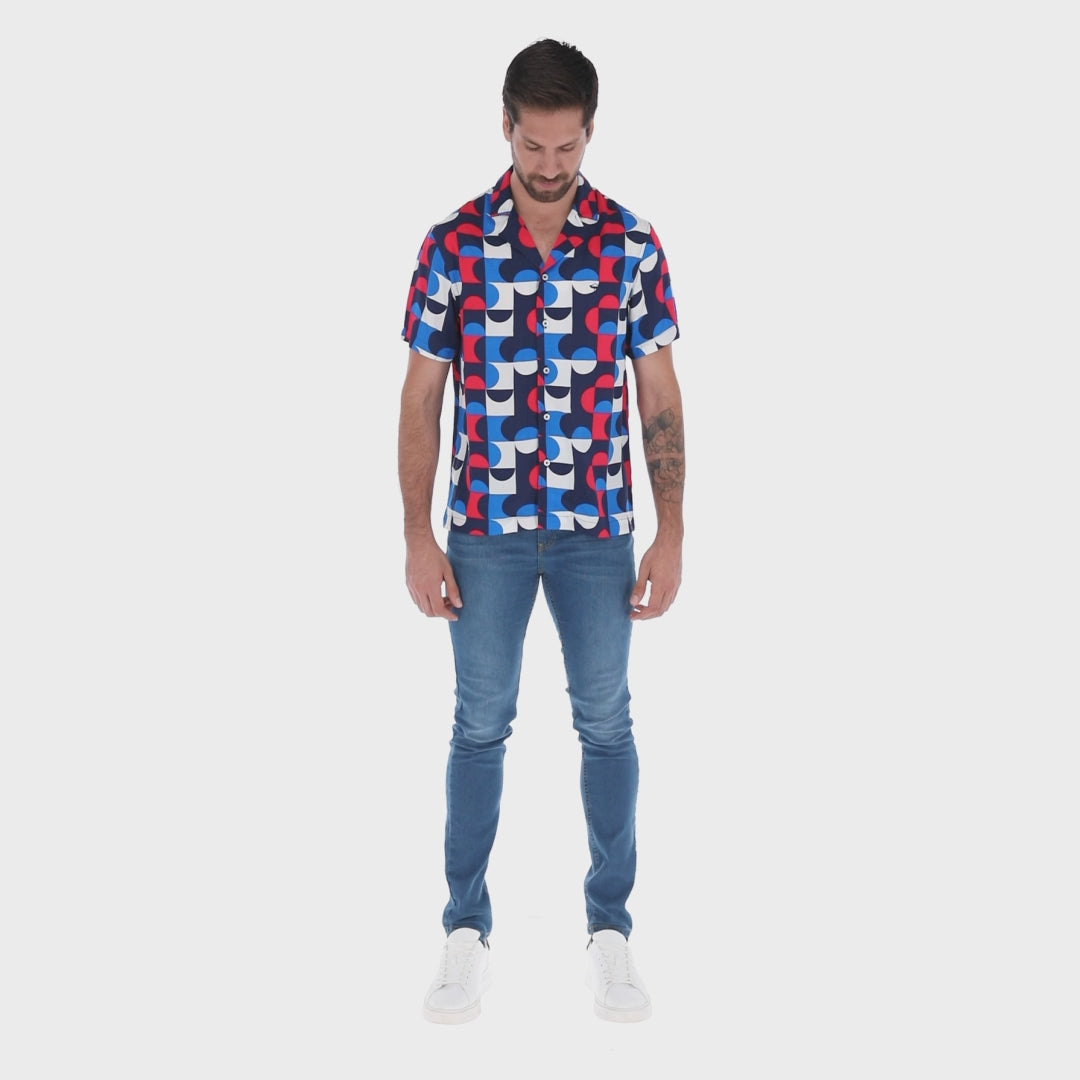 Camisa Manga Corta Hombre | CR-1936