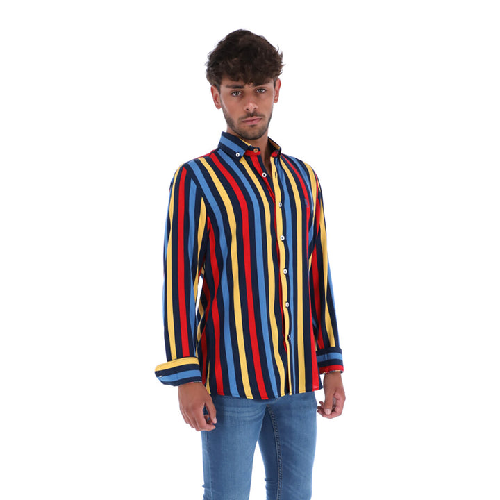 Camisa Manga Larga de Botones para Hombre | PORTO BLANCO