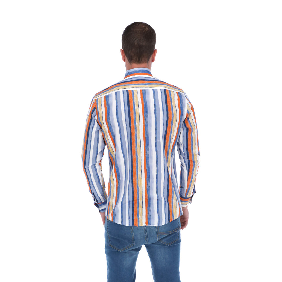 Camisa Manga Larga de Botones para Hombre | PORTO BLANCO