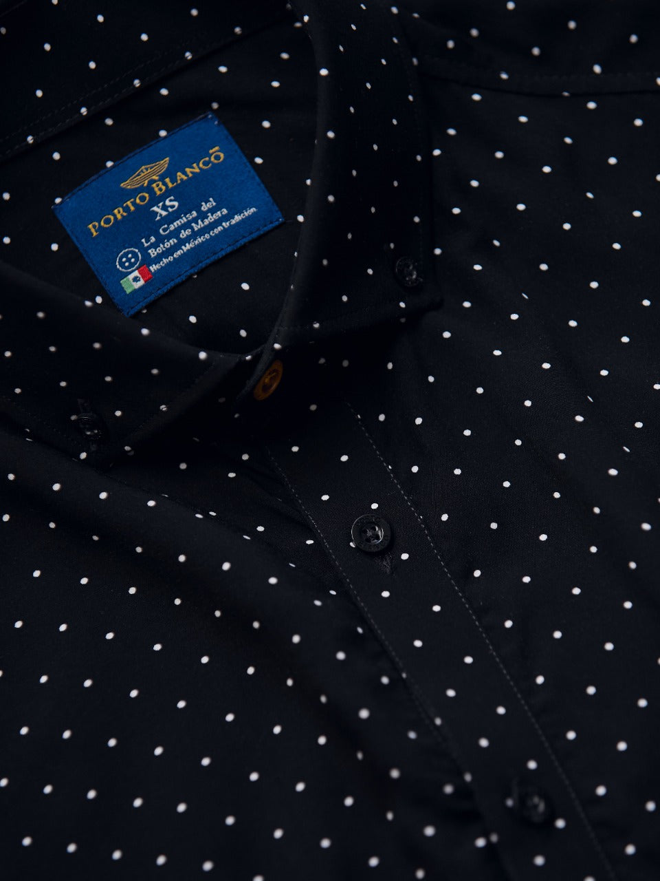 Camisa Manga Larga de Botones para Hombre | PORTO BLANCO