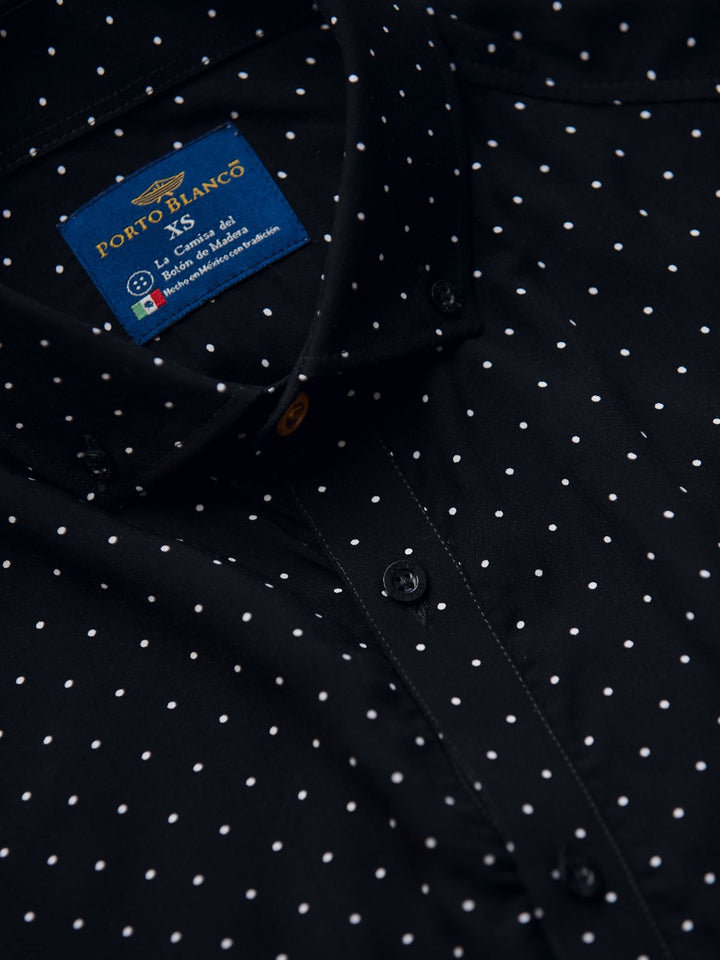 Camisa Manga Larga de Botones para Hombre | PORTO BLANCO