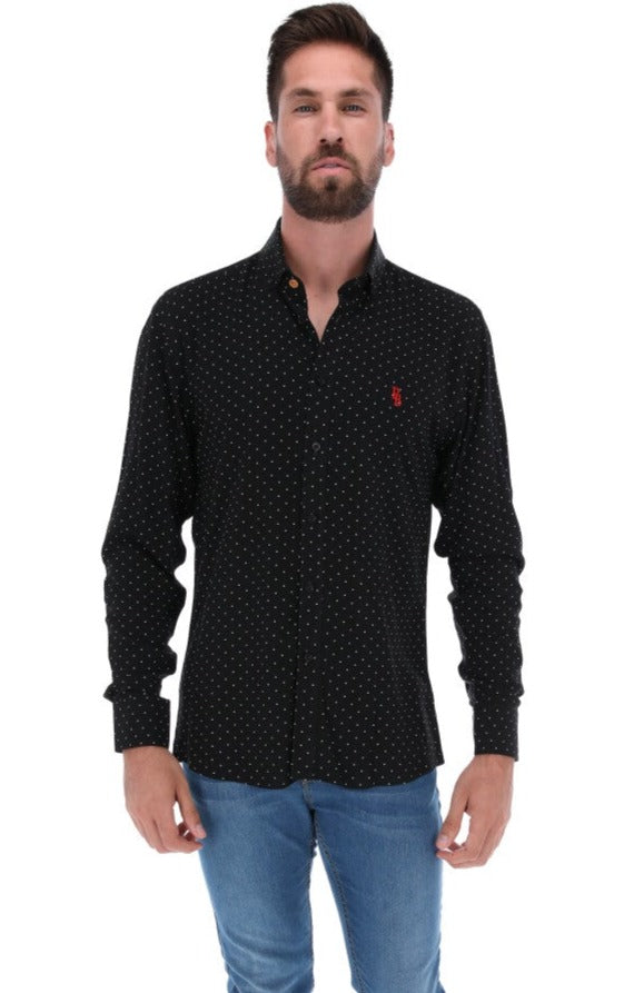Camisa Manga Larga de Botones para Hombre | PORTO BLANCO