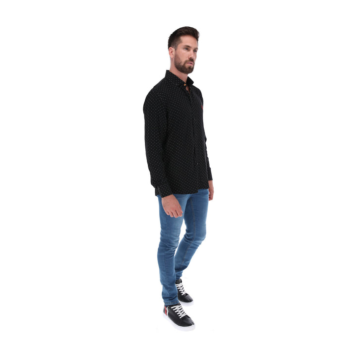 Camisa Manga Larga de Botones para Hombre | PORTO BLANCO