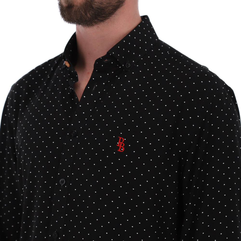 Camisa Manga Larga de Botones para Hombre | PORTO BLANCO