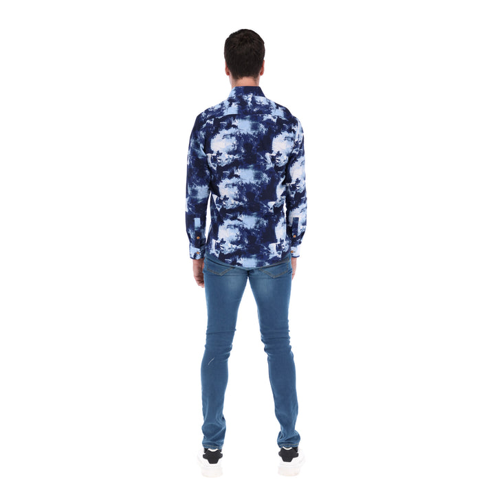 Camisa Manga Larga de Botones para Hombre | PORTO BLANCO