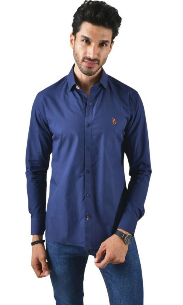 Camisa Manga Larga de Botones para Hombre | PORTO BLANCO