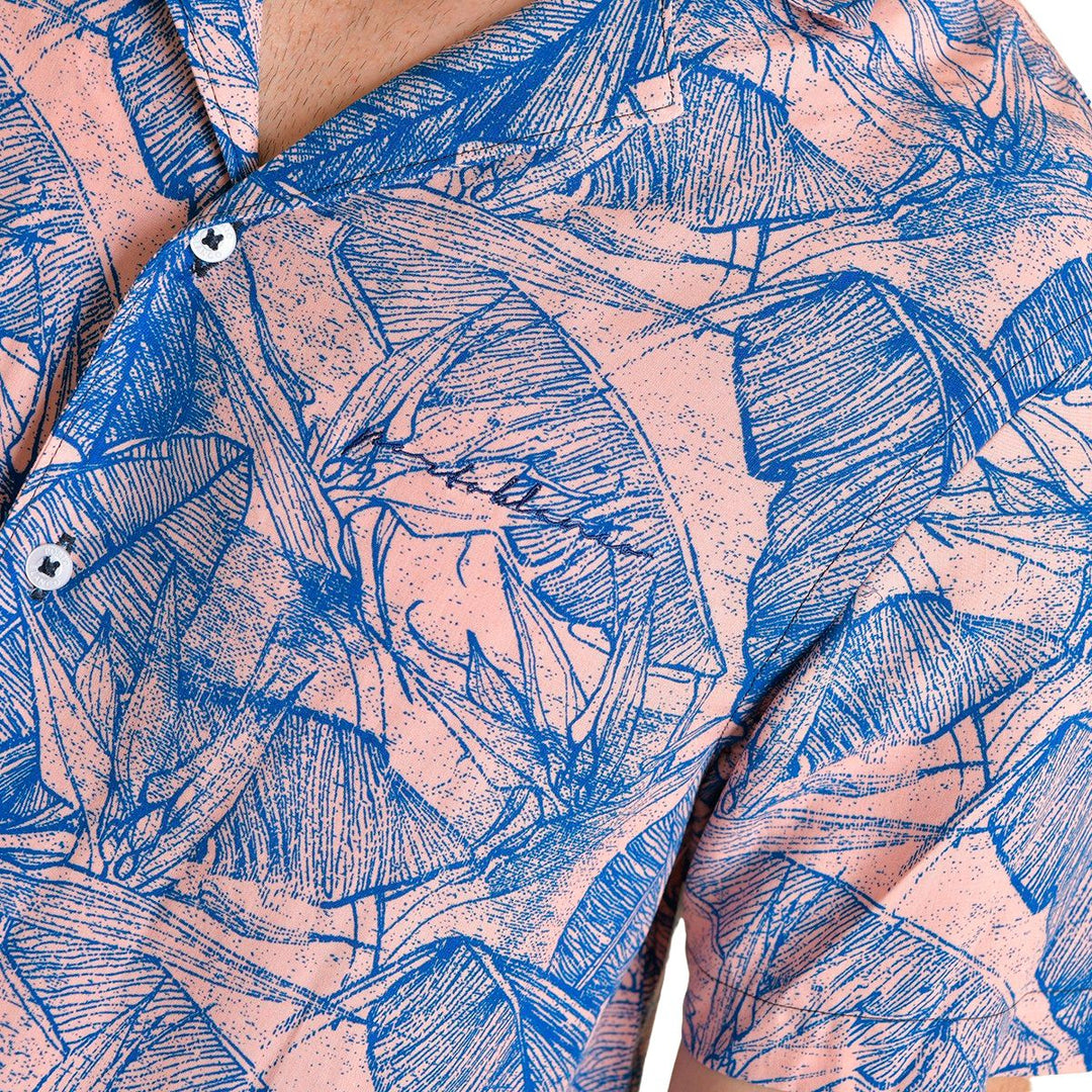 Camisa Manga Corta de Botones para Hombre | PORTO BLANCO