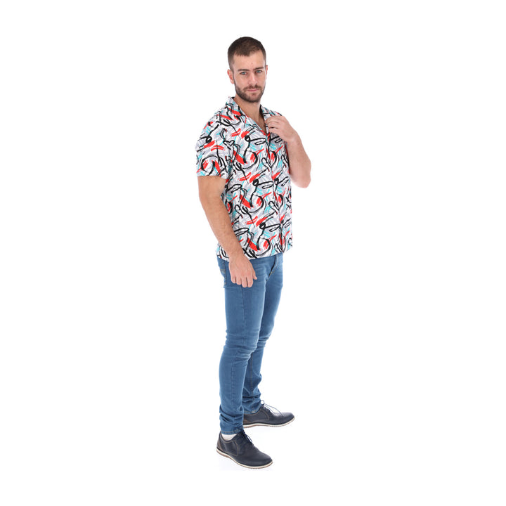 Camisa Manga Corta de Botones para Hombre | PORTO BLANCO