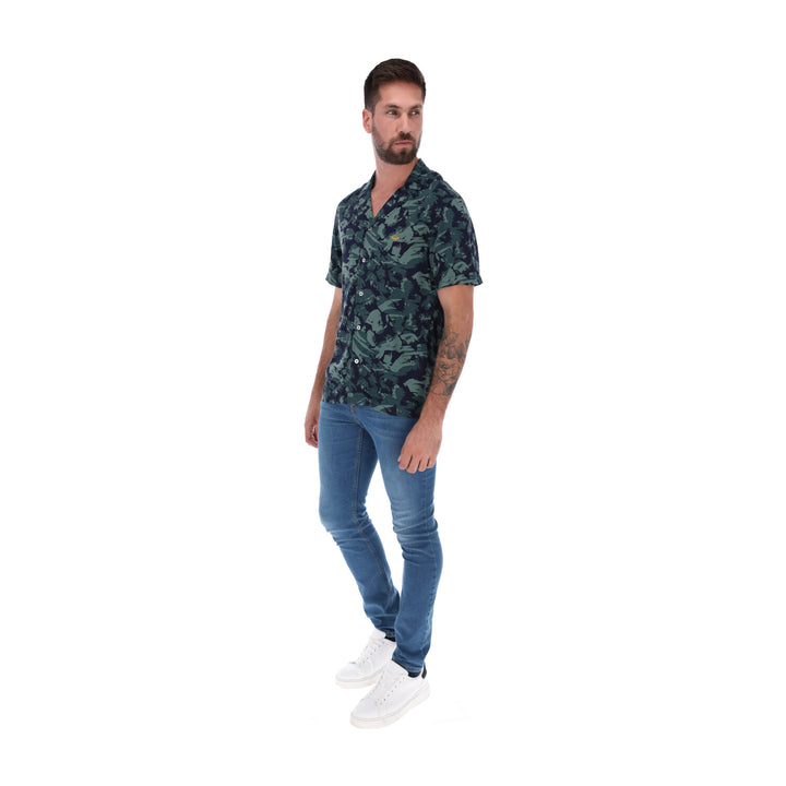 Camisa Manga Corta de Botones para Hombre | PORTO BLANCO