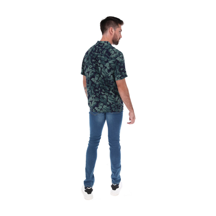 Camisa Manga Corta de Botones para Hombre | PORTO BLANCO