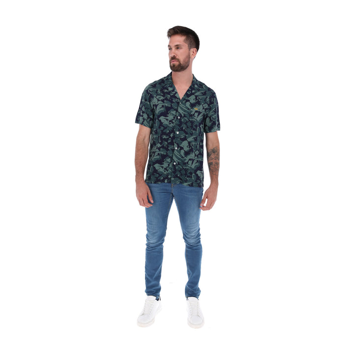 Camisa Manga Corta de Botones para Hombre | PORTO BLANCO