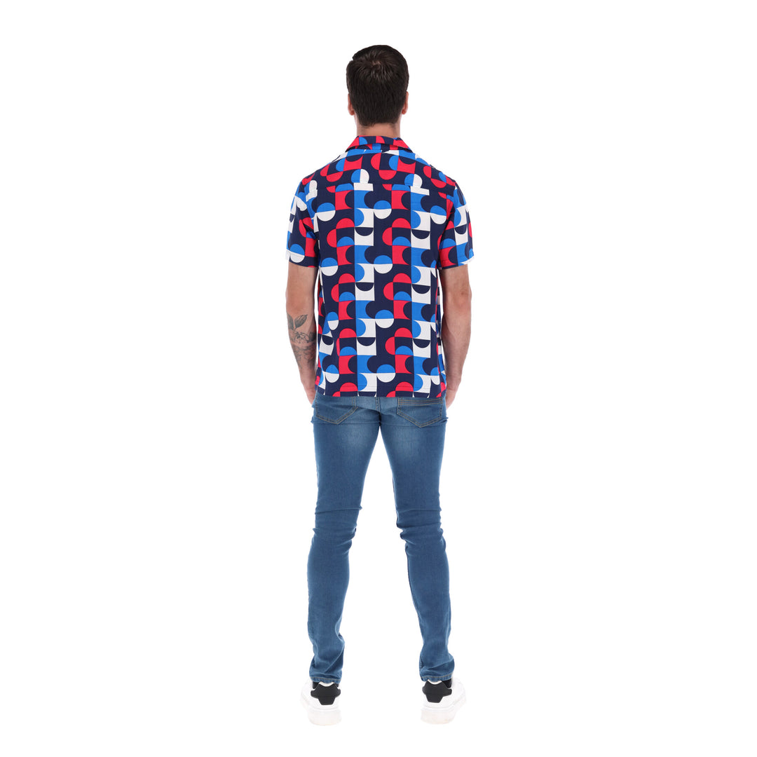 Camisa Manga Corta de Botones para Hombre | PORTO BLANCO