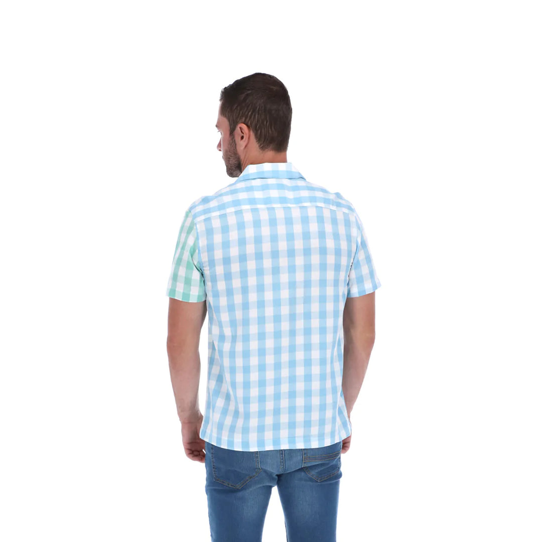 Camisa Manga Corta de Botones para Hombre | PORTO BLANCO
