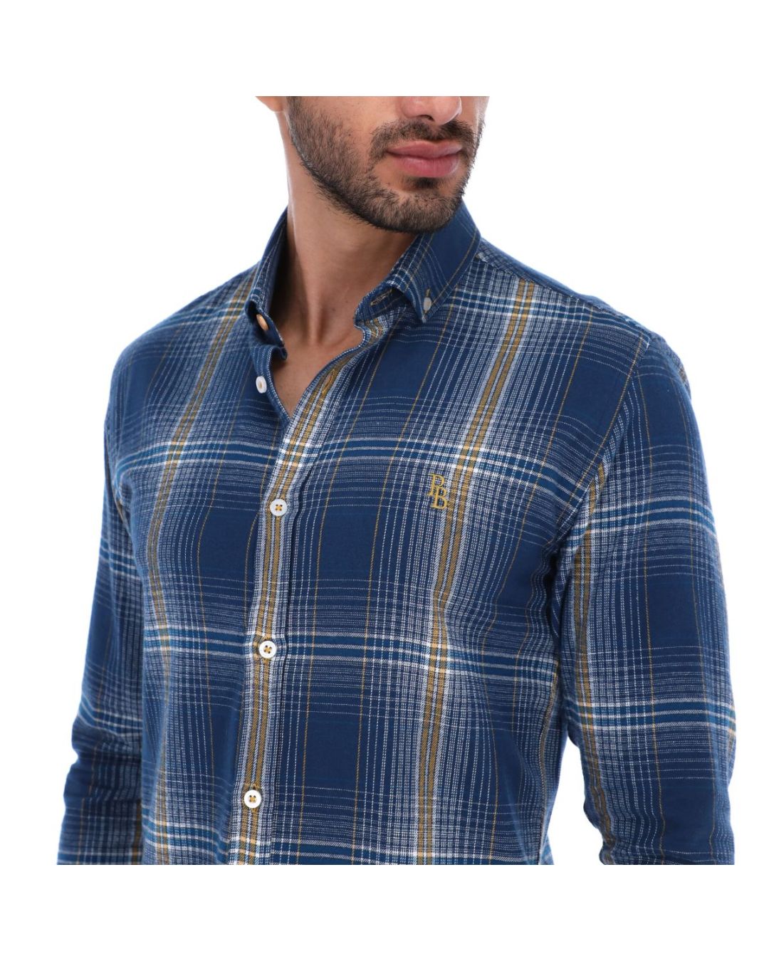 Camisa Manga Larga de Botones para Hombre | PORTO BLANCO