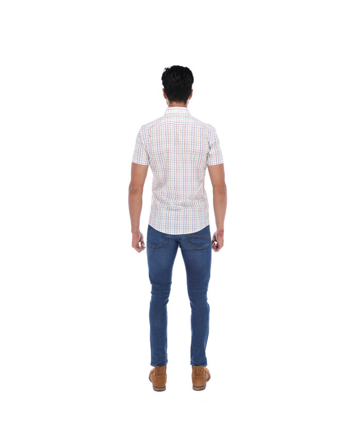 Camisa Manga Corta de Botones para Hombre | PORTO BLANCO