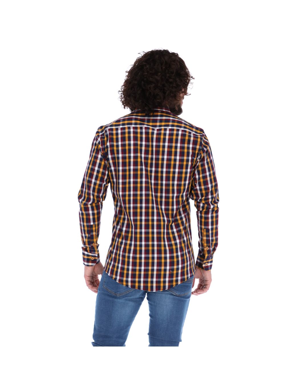Camisa Manga Larga de Botones para Hombre | PORTO BLANCO