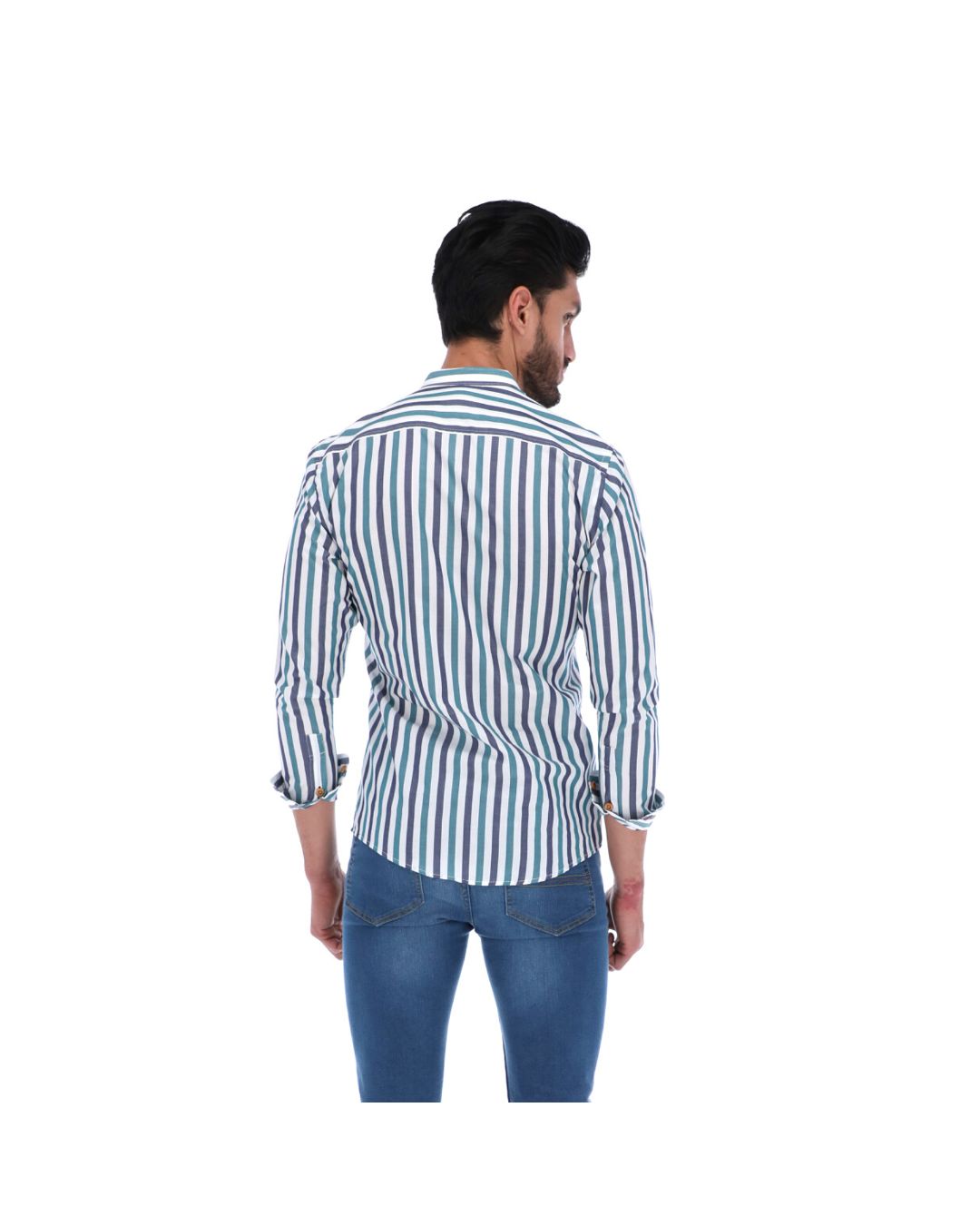 Camisa Manga Larga de Botones para Hombre | PORTO BLANCO