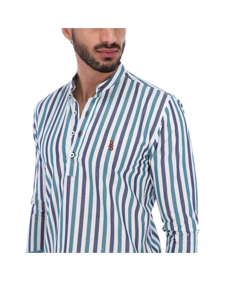 Camisa Manga Larga de Botones para Hombre | PORTO BLANCO