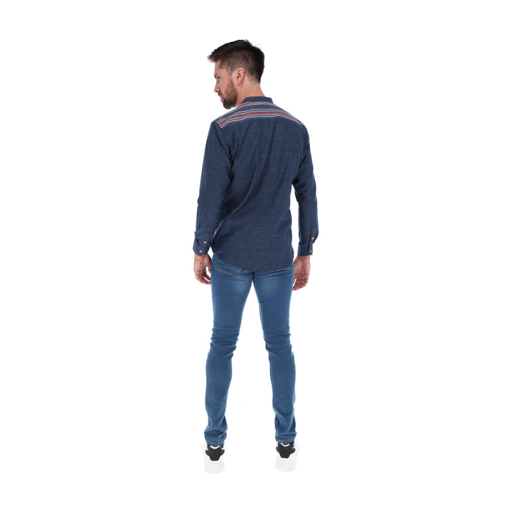Camisa Manga Larga de Botones para Hombre | PORTO BLANCO