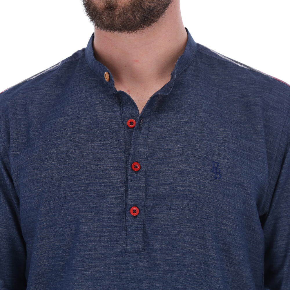 Camisa Manga Larga de Botones para Hombre | PORTO BLANCO