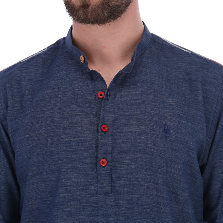 Camisa Manga Larga de Botones para Hombre | PORTO BLANCO
