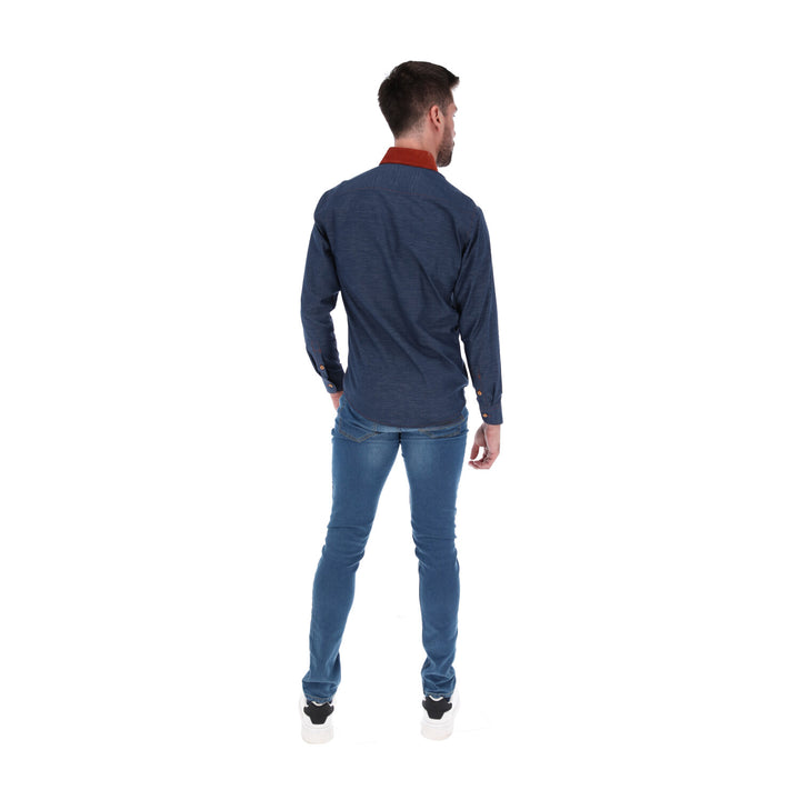 Camisa Manga Larga de Botones para Hombre | PORTO BLANCO