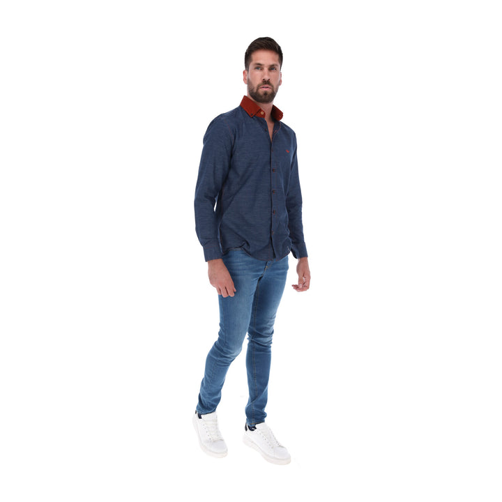 Camisa Manga Larga de Botones para Hombre | PORTO BLANCO