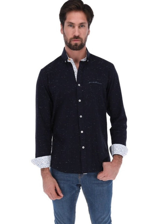 Camisa Manga Larga de Botones para Hombre | PORTO BLANCO