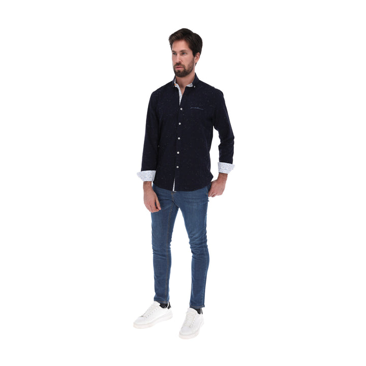 Camisa Manga Larga de Botones para Hombre | PORTO BLANCO