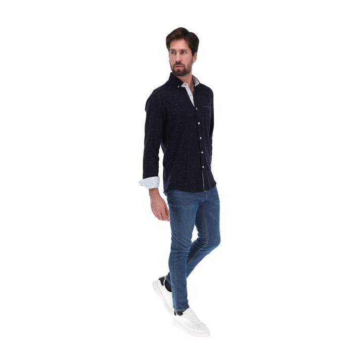 Camisa Manga Larga de Botones para Hombre | PORTO BLANCO