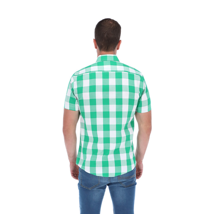 Camisa Manga Corta de Botones para Hombre | PORTO BLANCO