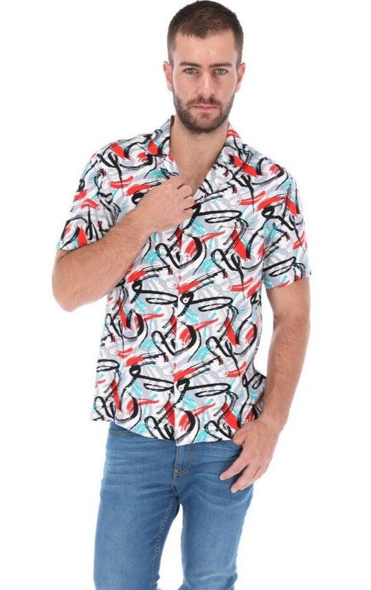 Camisa Manga Corta Hombre | CR-1871