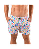 Load image into Gallery viewer, Men&#39;s Print Quick Dry Swim Trunks Multi Colored