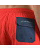 Men's Solid Quick Dry Swim Trunks Red & Blue