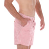 Load image into Gallery viewer, Men&#39;s Stripes Premium Flex-Stretch Bermuda Shorts White &amp; Red