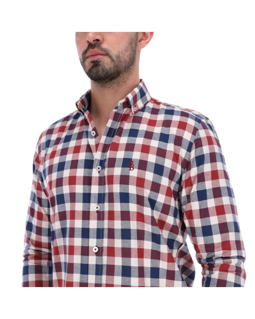 Camisa Manga Larga de Botones para Hombre | PORTO BLANCO