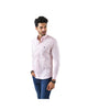 Men's Solid Long Sleeve Button Down Shirt Pink