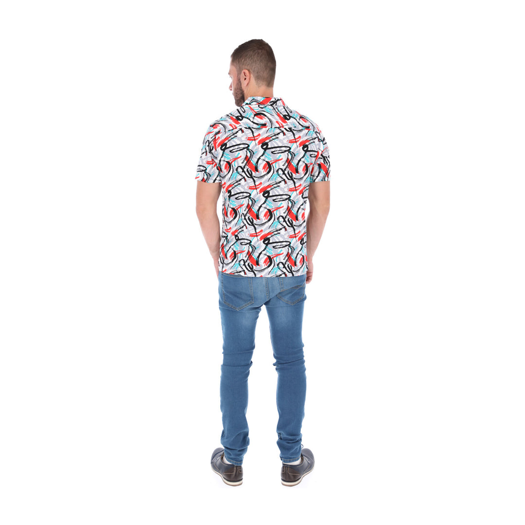 Camisa Manga Corta de Botones para Hombre | PORTO BLANCO