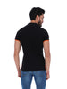 Load image into Gallery viewer, Men&#39;s Solid Short Sleeve Polo Shirt Black &amp; Orange