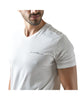 Men's Solid Short Sleeve V-Neck T-Shirt White