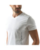 Men's Solid Short Sleeve V-Neck T-Shirt White