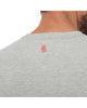 Men's Print Short Sleeve Crew Neck T-Shirt Grey & Black