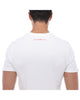 Men's Print Short Sleeve Crew Neck T-Shirt White Red & Black